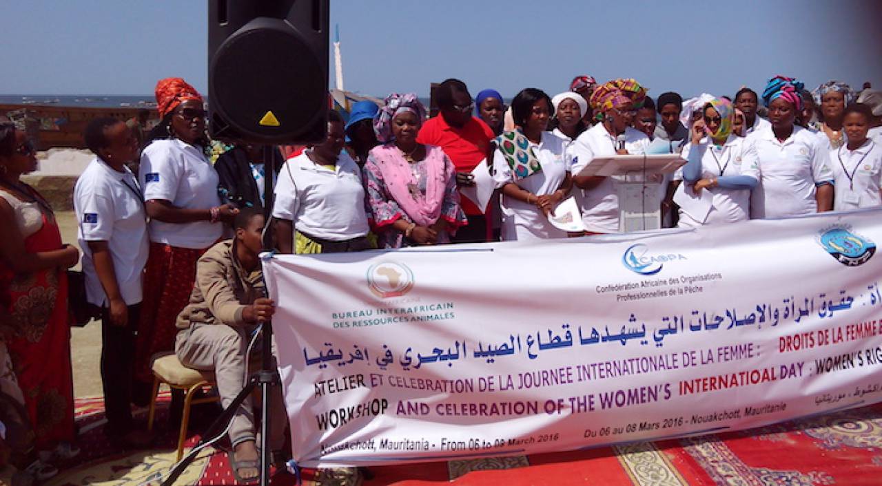 Journée mondiale de la Femme le 08 mars 2016 à Nouakchott